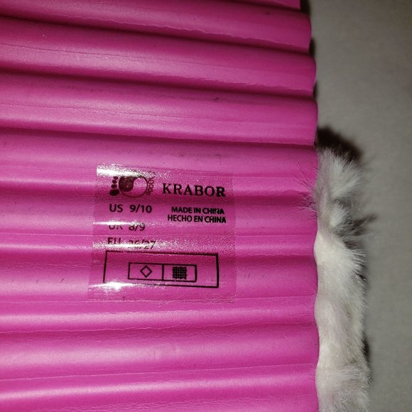 Children’s Unicorn Slippers! New in Bag! Krabor Unisex Kids  Size 9/10 - Picture 8 of 12